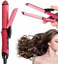 Nova 2 in 1 Hair Straightener and Curler Hair Straightener (Multicolor)