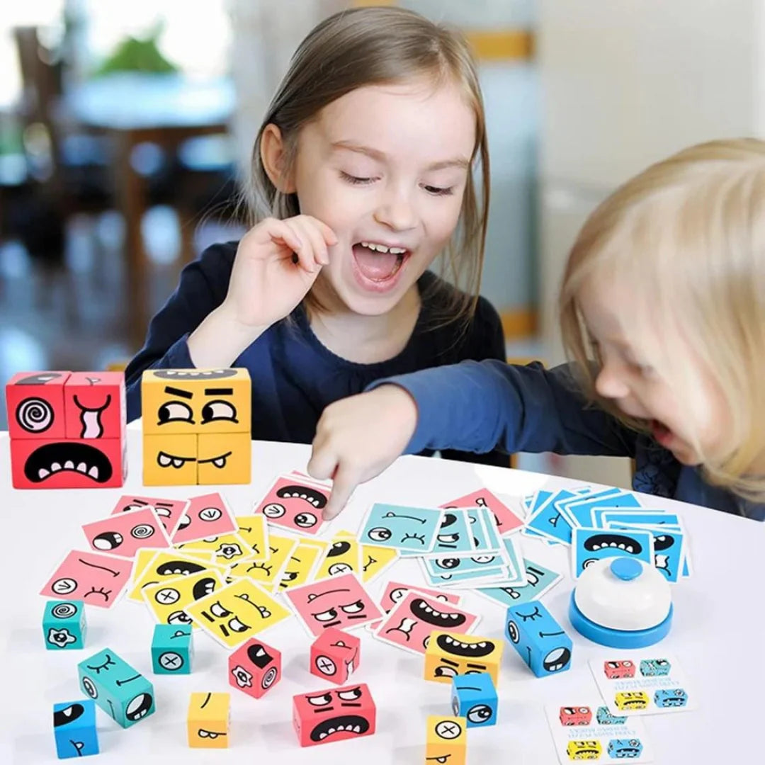 Emoji Cube Face Change Game for Kids
