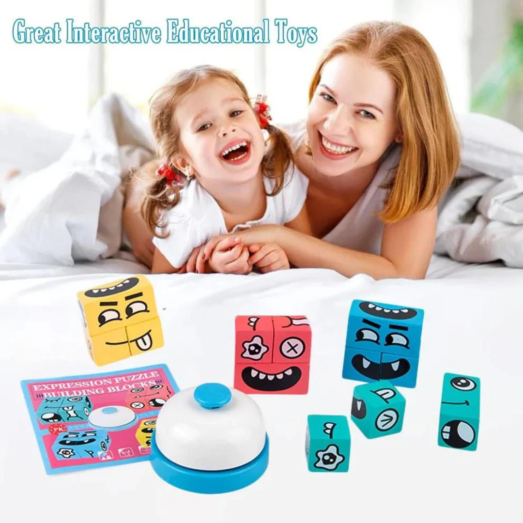 Emoji Cube Face Change Game for Kids
