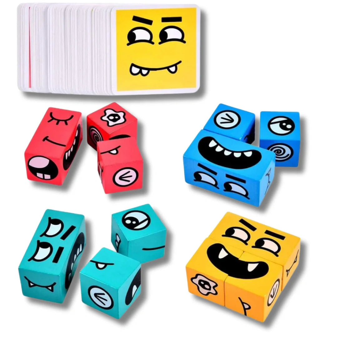 Emoji Cube Face Change Game for Kids