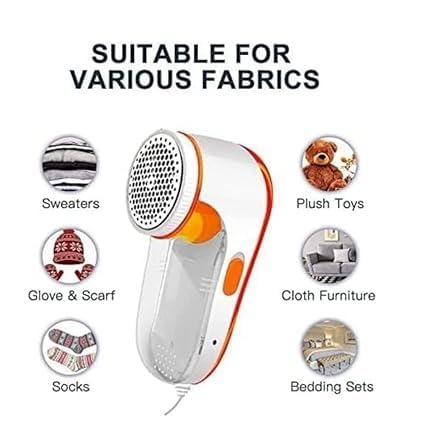 Nova Electric Lint Remover ,Fabric Shaver for All Types of Clothes, - Tint,fur and Dust Remover