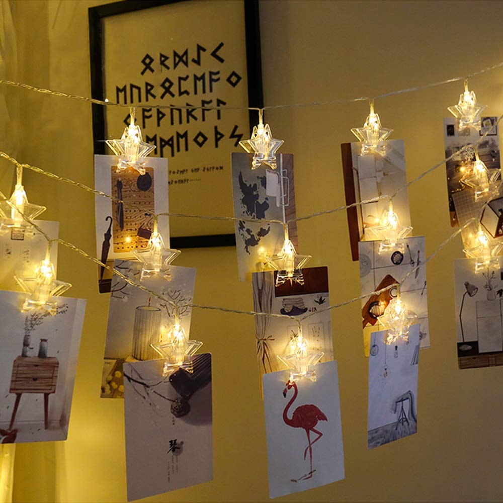 24 LED Crystal String Light, 2 pack(24 LED in 1 pack)