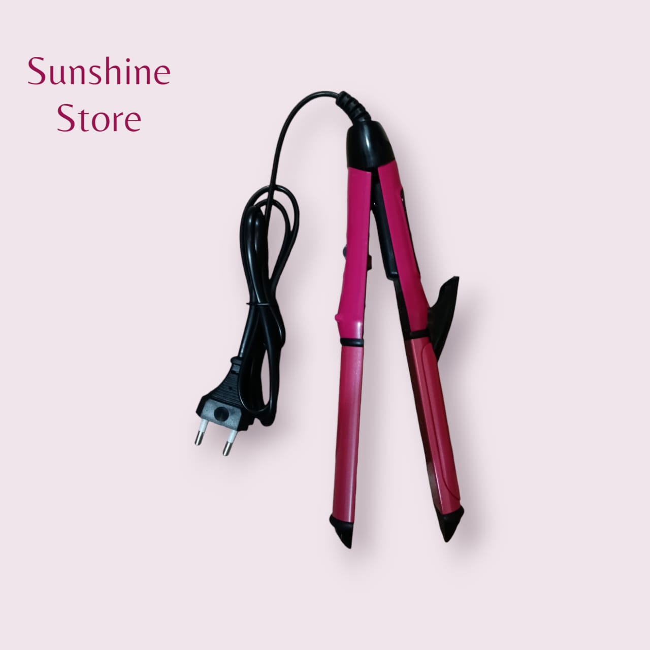 Nova 2 in 1 Hair Straightener and Curler Hair Straightener (Multicolor)