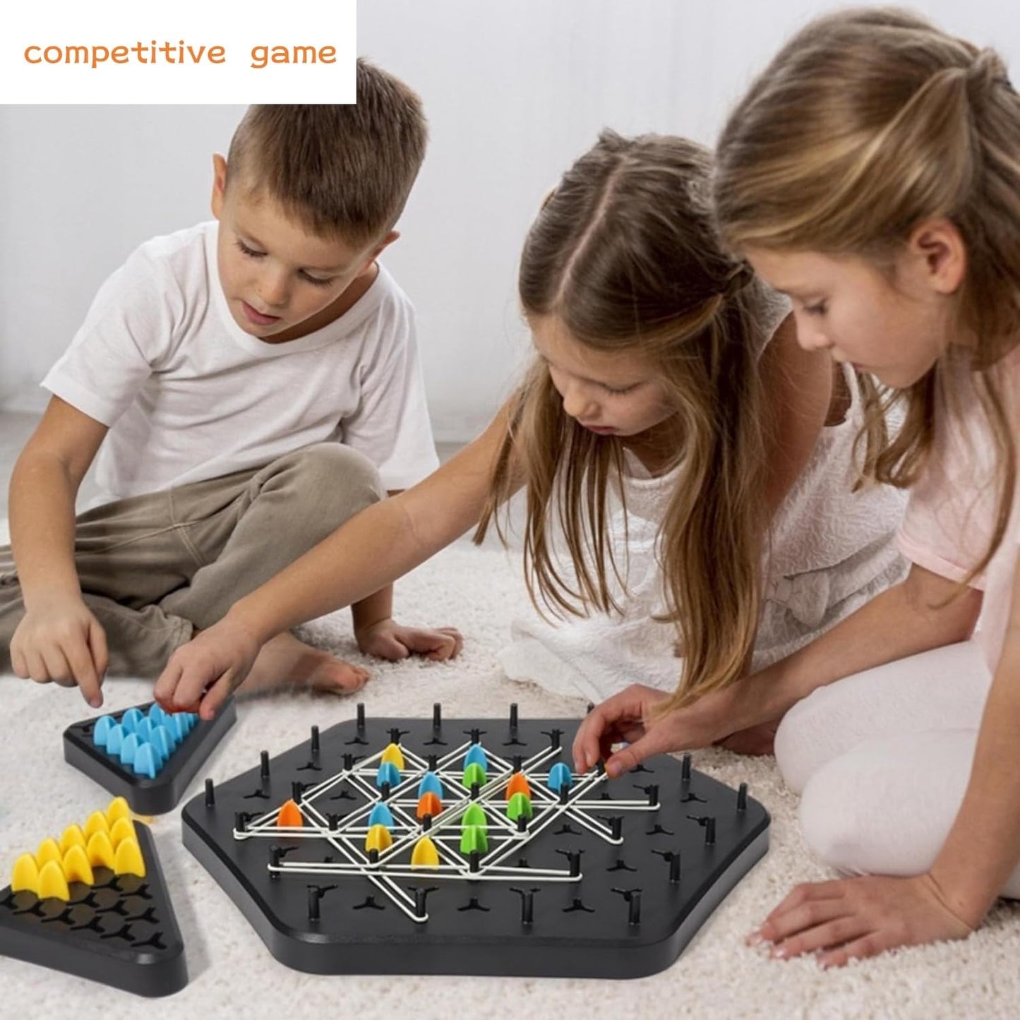 Triangle Chess with Connected Lines