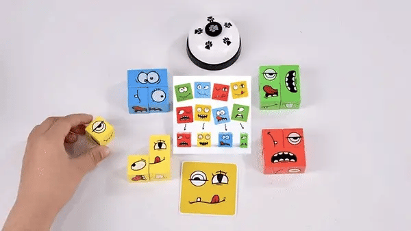 Emoji Cube Face Change Game for Kids