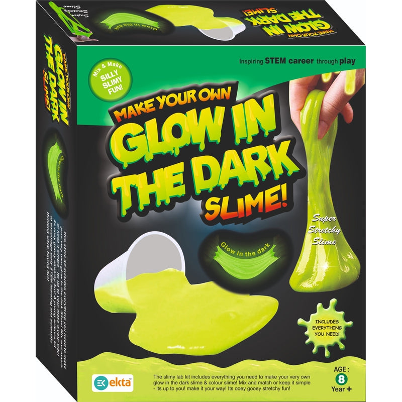Glow in The Dark Slime Activity Kit