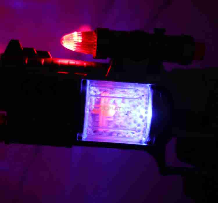 Laser Flashing Lights Gun Toy for Kids Guns & Darts (Multicolour)