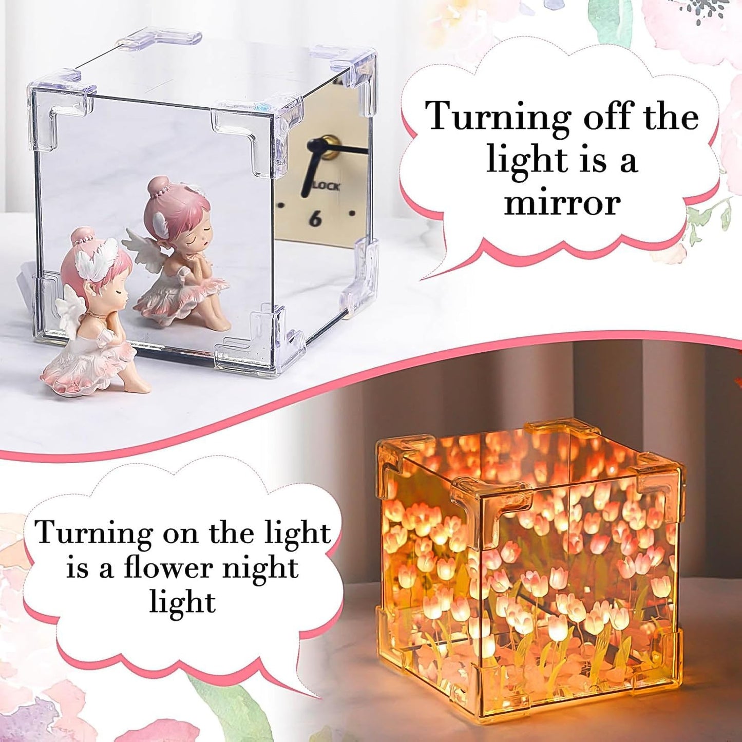 1 Cube Tulip Night Lamp