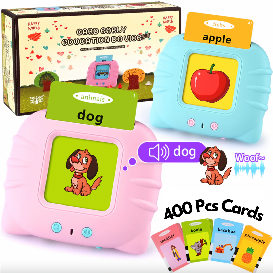 Talking Flash Cards Educational Toy with 120 Cards