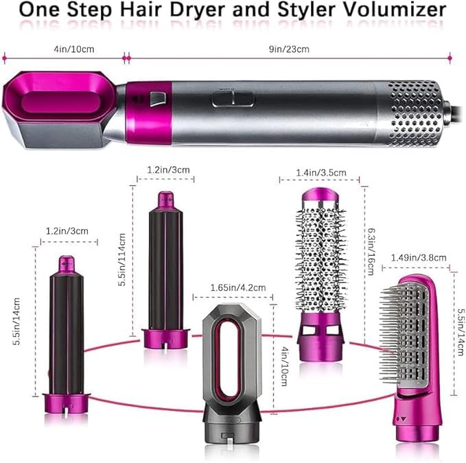 5 IN 1 Hair Multifunctional Hot Air Styler