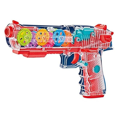 Transparent Gear Gun with Light vibration & Sound