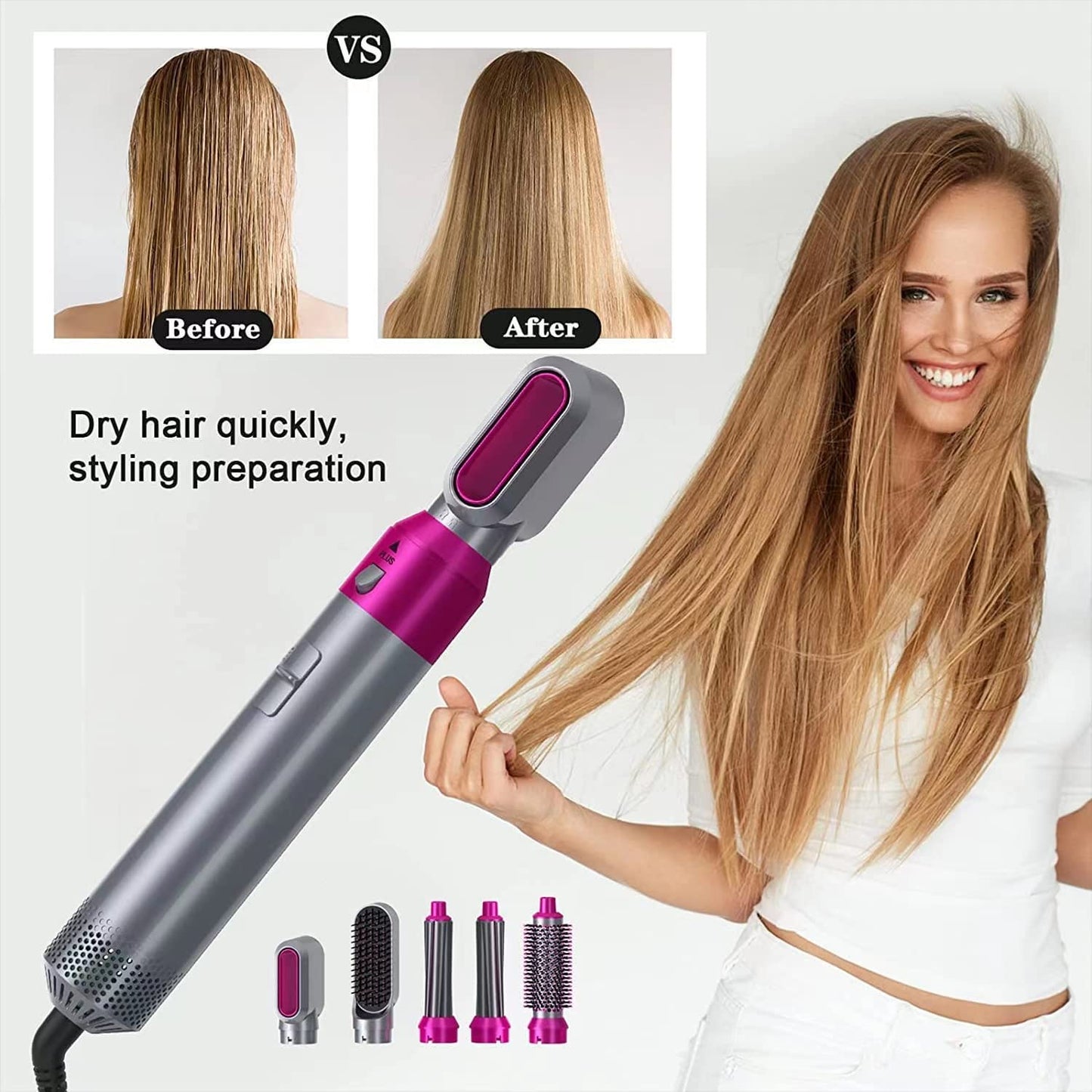 5 IN 1 Hair Multifunctional Hot Air Styler