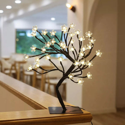 1 Tree Lamp for home Decoration  Battery/USB Operated (Pearl light)