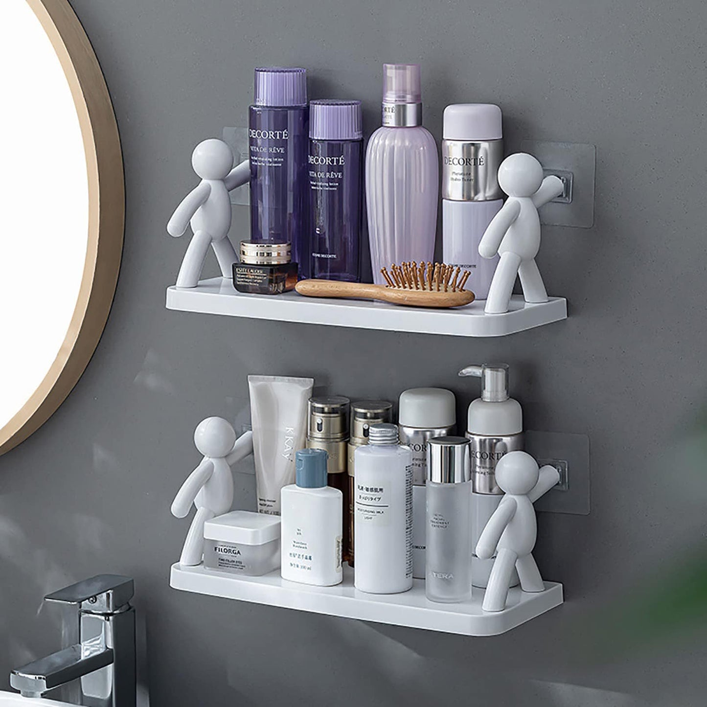 Wall Mount Shelf Bath Accessories