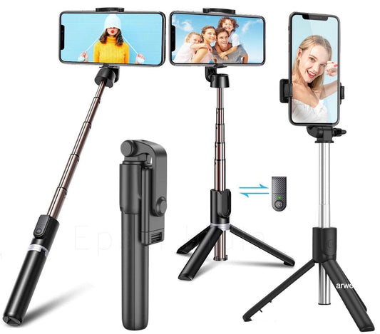 Bluetooth Selfie Stick - Black