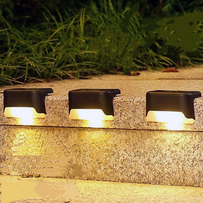 Solar-Powered Stair Lights