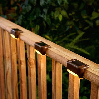 Solar-Powered Stair Lights