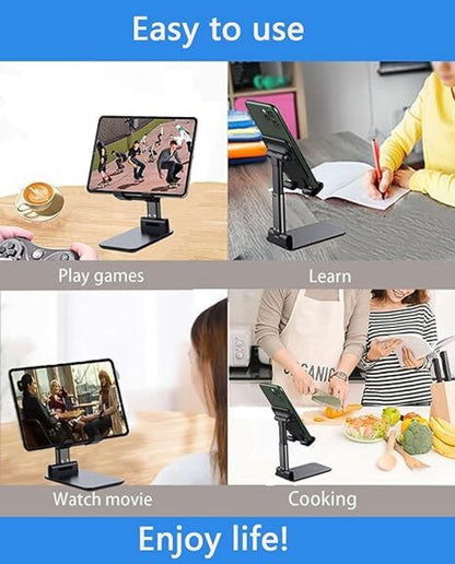 Foldable Desktop Phone Stand for mobile phone & tablet Holder